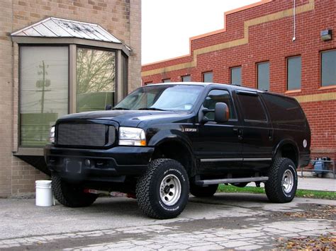 Ford Excursion Like Its Lifted But Not To Much This Is One Out Of Three Of The Ford Excursions