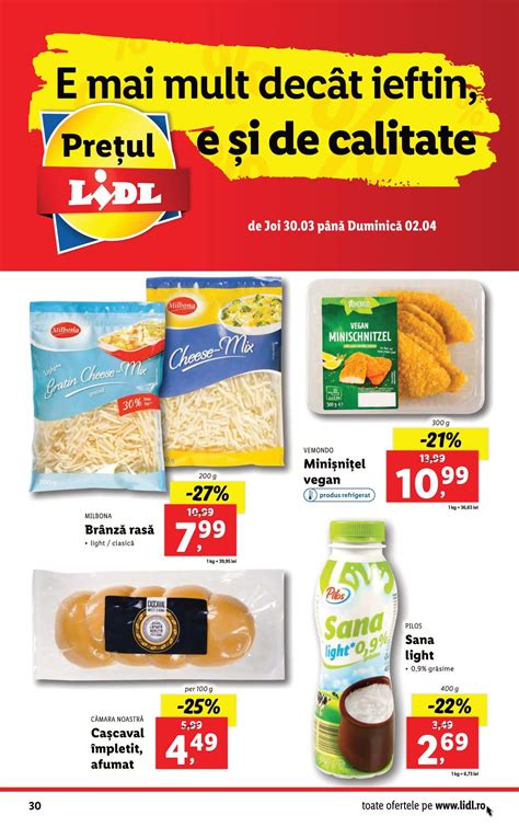 Oferte Lidl De Joi Martie Promotii Lidl Reduceri Online