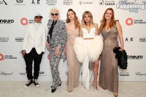 Natasha Bassett Sexy Shows Off Her Hot Tits At The Elton John Aids Foundationands St Annual