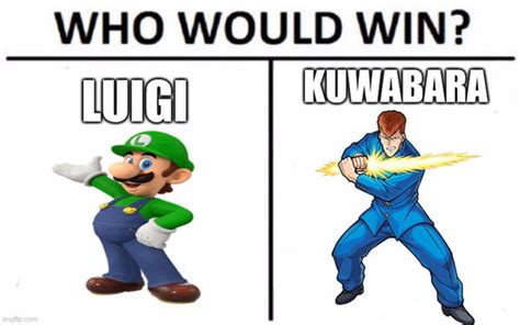 Luigi vs Kuwabara by MattTheBat7 on DeviantArt