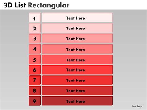 list  stages  powerpoint  templates