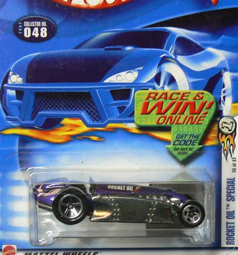 Amazon Hot Wheels Purple Silver Rocket Oil Special