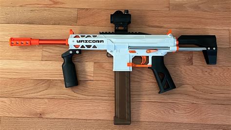 Modded Xyl Unicorn Nerf Blaster Review Youtube