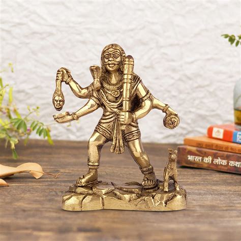 Buy Artvarko Brass Idol Kaal Bhairav Murti Kalbhairav Bhairo Baba Kaala