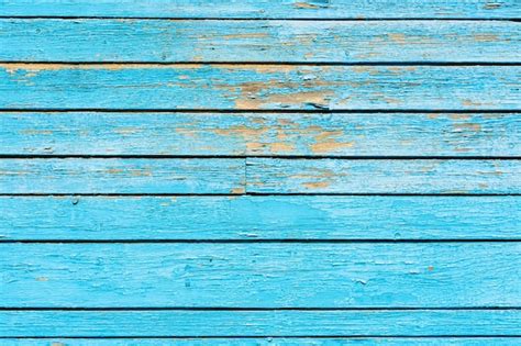 Textura De Tablas De Madera Azul Para El Fondo Foto Premium