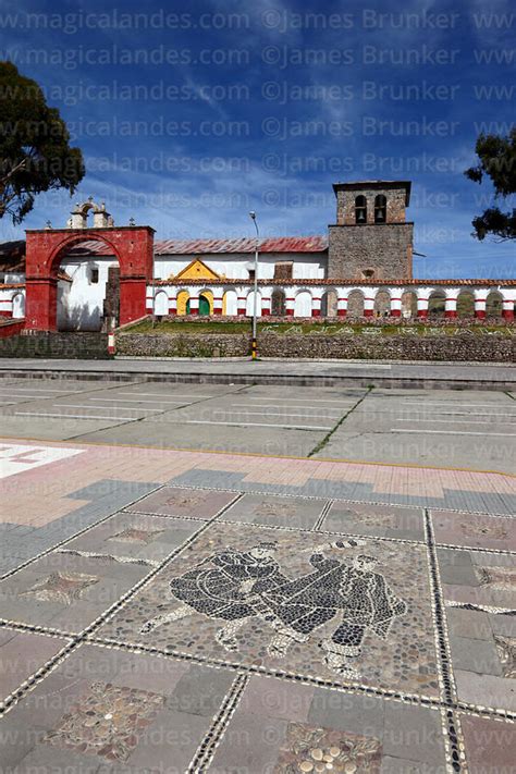 Magical Andes Photography Stone Mosaic Of Local Dancers And La