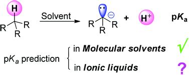 Computation Of Standard Equilibrium Acidity Of Ch Acids In Ionic Media