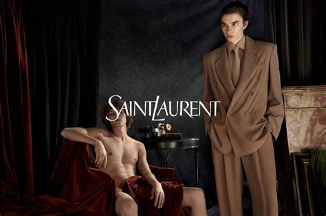 Saint Laurent Winter 2024 Flirts With Cheeky Campaign