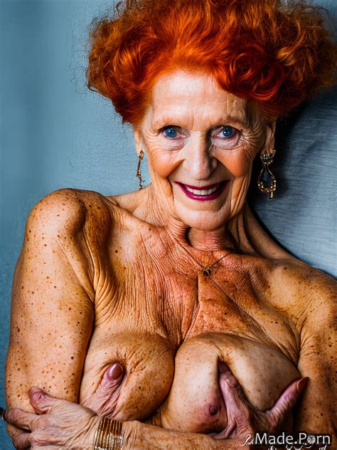 Porn Image Of 80 Close Up Nude Photo Ginger Created By AI