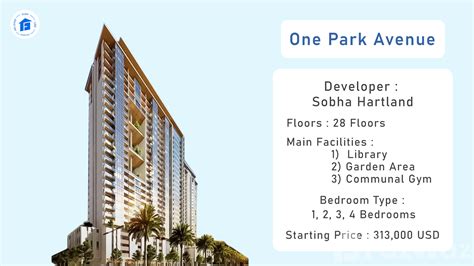 One Park Avenue Sobha Hartland Sobha Hartland