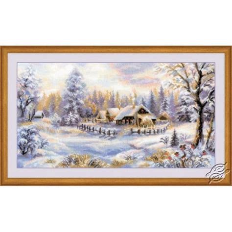 Riolis Winter Evening Gsrc Cross Stitch Kit Jk S Cross Stitch