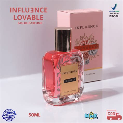 Jual Parfum Wanita Influence Lovable Original Wangi Soft Dan Influence