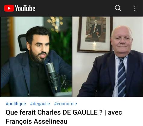 François Asselineau on Twitter QUE FERAIT AUJOURDHUI CHARLES DE