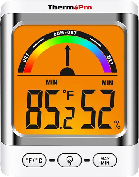 Thermopro Tp52 Digital Hygrometer Indoor Thermometer Temperature And Humidity Gauge