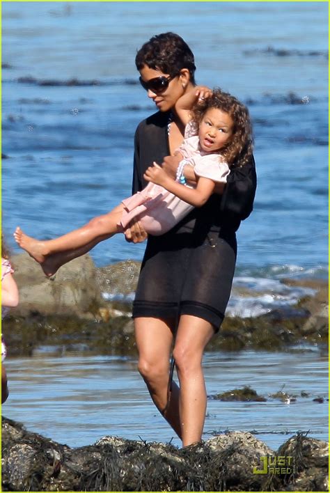 Bikini Babe In Malibu Halle Berry Arts And Entertainment