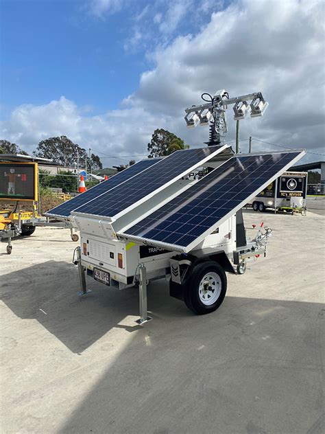 LED Mobile Lighting Tower For Hire TRAFQUIP