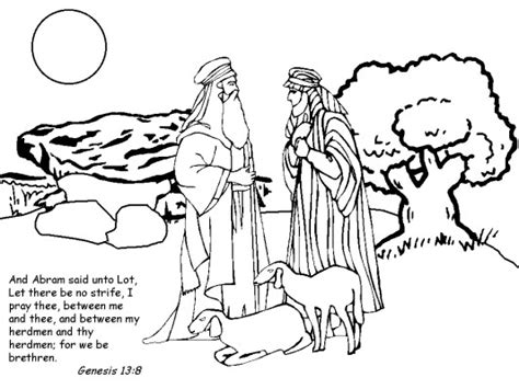 Abraham Coloring Pages