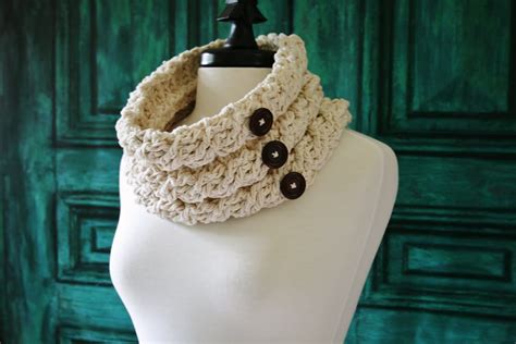 Crochet Scarf Pattern Womens Cabled Scarf Pattern Crochet Etsy