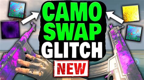 NEW CAMO SWAP GLITCH WORKING ON ALL PLATFORMS WARZONE CAMO SWAP