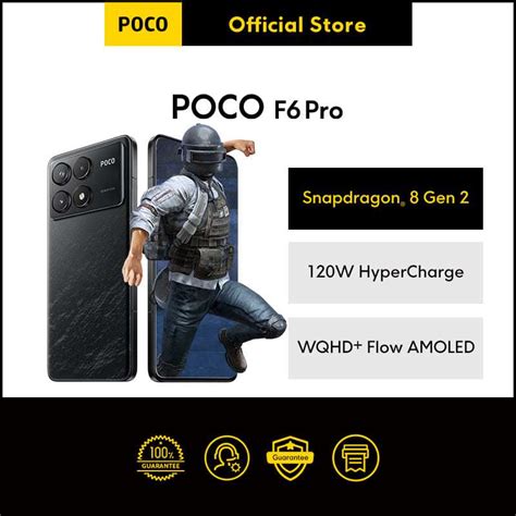 POCO F6 Pro 12 256G 12 512G 16 1024G Powered By Snapdragon 8 Gen 2