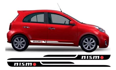 Kit De Adesivos Nismo Nissan New March Frete Grátis Parcelamento