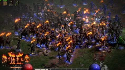 The War Zone Diablo 2 Resurrected Summoner Necromancer Army