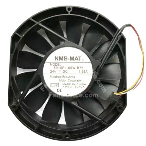 Nmb Mat Pl W B Dc V A Wires Wires Axial Cooling Fan