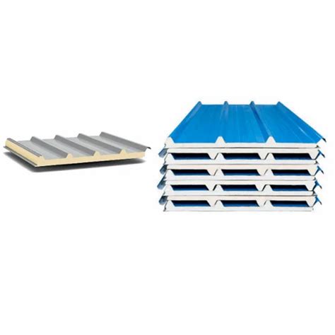 Jindal Color Coated PUF Insulated Roofing Panel At 1210 Square Meter