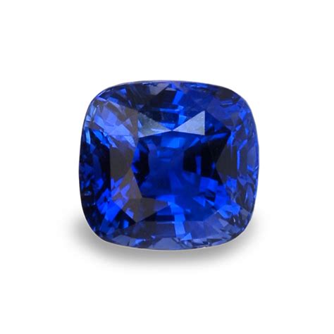 Natural Untreated Cushion Cut Blue Sapphire The Natural Sapphire