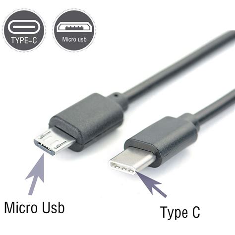 Usb 31 Type C To Micro B Micro Usb Charging Data Transfer Otg Adapter Cable Kd Ebay