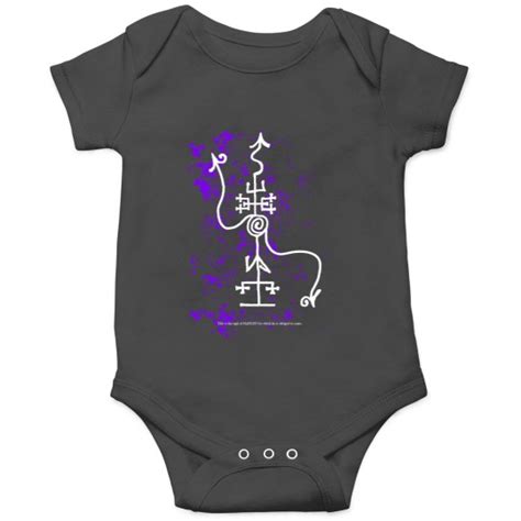 Pazuzu Sigil Magic Seal Of The Sumerian God Pazuzu Onesies Sold By