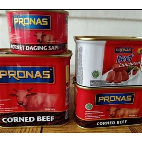 Jual Pronas Kornet Daging Sapi Corned Beef Luncheon Daging Sapi