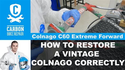 How To Restore A Vintage Colnago Correctly Colnago C50 Extreme Forward