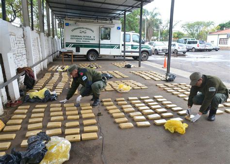 Incautan más de 302 kilos de marihuana en Misiones Argentina gob ar