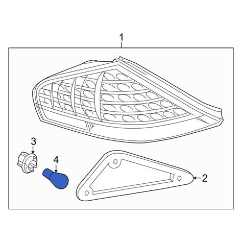 Bmw Oe 63217160791 Tail Light Bulb