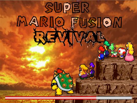 Игру Super Mario Fusion Revival Crossroads Flyingshade
