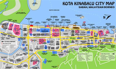 Kota Kinabalu City Map - Brenda Tatiania