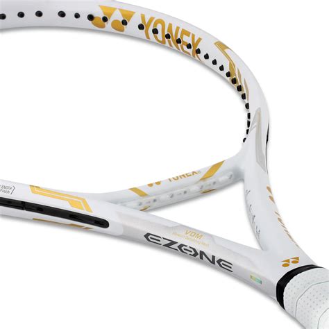 Yonex EZONE 100L Limited Edition Tennis Racket - White/Gold [Frame Only ...