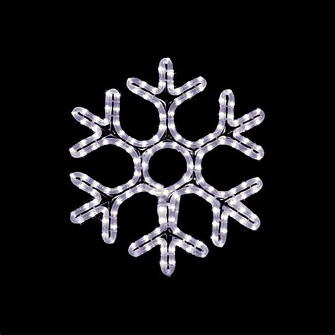 Hexagon Hanging Snowflakes — HolidayLights.com