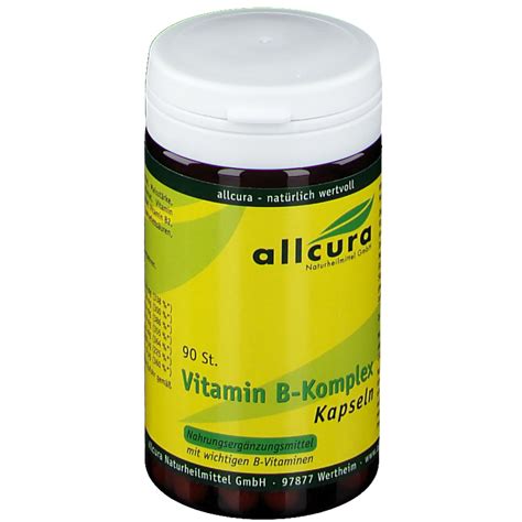 Allcura Vitamin B Komplex Kapseln 90 St Shop Apotheke At