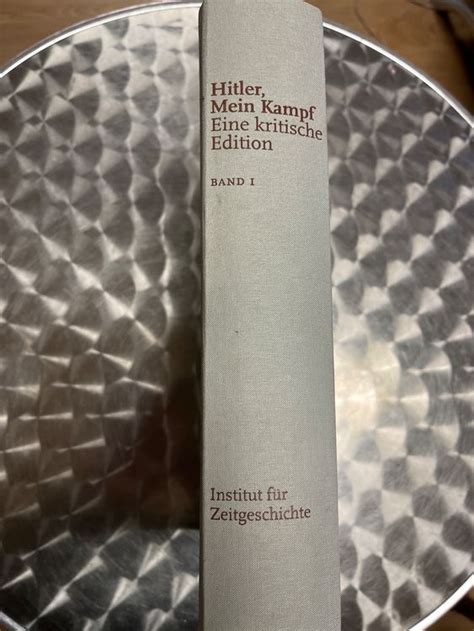 Hitler Mein Kampf Eine Kritische Edition Band I Kaufen Auf Ricardo