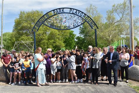 Ribbon cutting held for Fairview Park playground - Logansport Re-Imagined