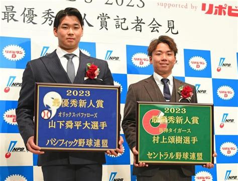 【npbアワード】新人王は阪神・村上頌樹とオリックス・山下舜平大得票数内訳 虎ちゃんねる