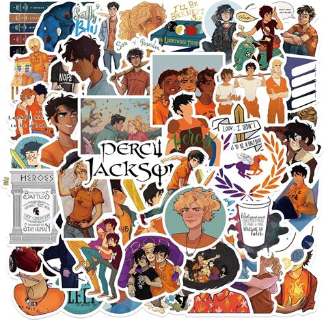 Amazon Quta Percy Jackson Stickers Pack Pcs Cartoon Fantasy