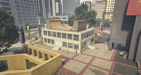 Legion Square Skatepark 6 YMAP XML GTA5 Mods