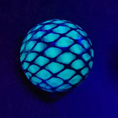 Black Light Snake Skin Novelty Ball Bl Mg328n