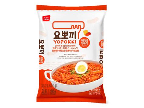 Pack Rabokki Ramen Gateaux De Riz Sucr Yopokki Kr G