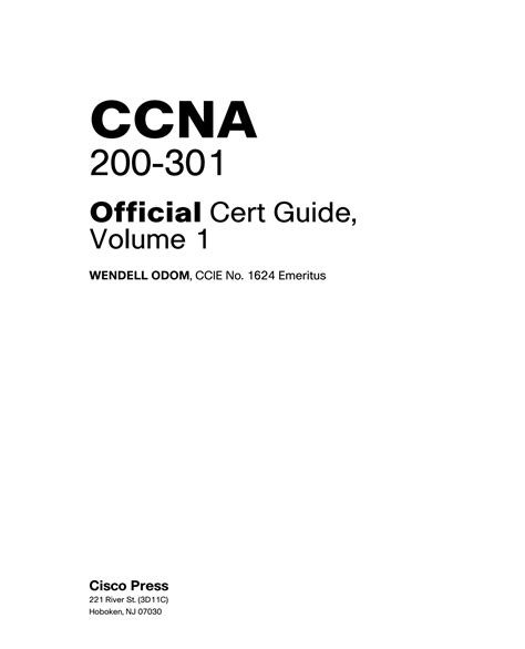 Solution New Ccna Official Cert Guide Pdf Studypool