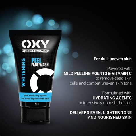 Buy Oxy Icy Charcoal Deep Face Wash Whitening Peel Face Wash Oil