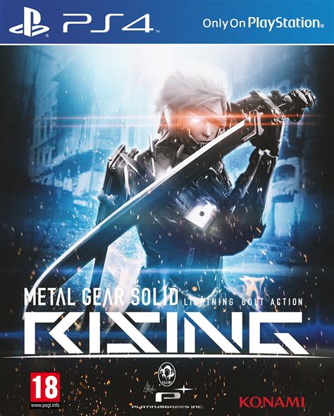 Metal Gear Solid Rising PlayStation 4 Box Art Cover by Visutox